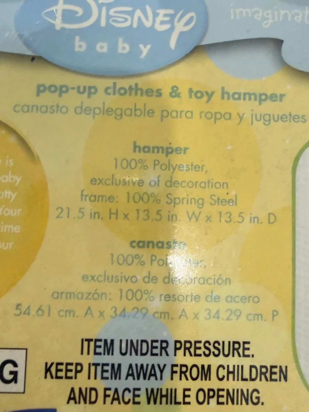 Disney baby pop